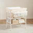 Maydolly Baby Changing Table, Maydolly Portable Foldable Changing Table, Waterproof Diaper Changing Station, Adjustable Height Changing Station, Mobile Nursery for Newborn and Infant
