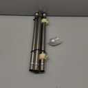 PHITRIC Flag Pole, Tangle Free Spinning Stainless Steel Rustproof Flagpole for 3x5 Sports Fan Outdoor Flags for Outside House (Silver, 5FT, Without Bracket)