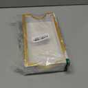 Fete Marble Tray for Bathroom - Guest Towel Holder Tray - 4 x 10 - White Marble