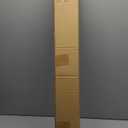 LOTUS & WINDOWARE Cordless Mini Blind, 1" Vinyl Slats, 35" Wide x 60" Long - White, Window Blinds for Home and Office, Interior Door Blinds - Light Filtering