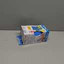 Qilebi Blue Slushy Maker Cup, DIY Magic Squeeze Cup, Portable Smoothie Maker, Double Layers Silica Cup with Lid & Straw, 4.3x7.8in