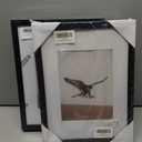 2 x Heimlove 9x12 Picture Frames Set of 3 with Mat to Display 6x8 Picture,Plastic Black Photo Frame for Poster,Diploma,Certificate and Document with Gallery Wall Frame Set