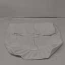 Waterproof Bassinet Mattress Pad Cover 28" x 23" - Fit for 4moms Breeze Plus Bassinet, 2 Pack Quilted Bedside Crib Mattress Protector, Cotton Terry Surface