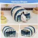 Guinea Pig Hideout Washable Guinea Pigs Tunnel with Curtains Hamster Hideout Cozy Guinea Piggy House Fit for Guinea Pig Cages Soft Guinea Pigs Accessories for Small Animals Hamster/Chinchilla/Bunny