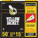 Southwire Yellow Jacket Heavy Duty Extension Cord - Reliable Outdoor Power for Tools & Equipment - Lighted End with Weather Resistant SJTW Jacket - 50 Foot
