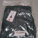 ZESICA Women's Long Sleeve Tops Mock Neck Ruched Tight Shirts 2026 Spring Trendy Outfits (Green, L)