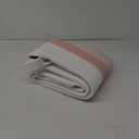 CLHMILY&Z Stylish Square Cotton Rope Storage Basket (Pink & White, 85L)