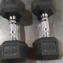 CAP Barbell Coated Dumbbell Weight | Multiple Options Pairs & Sets (50 lb - Set (5 lb x 2 & 20 lb x 2))