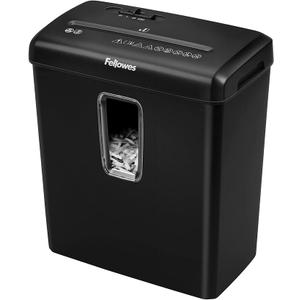 Fellowes Shredder Powershred FS-6C – 6 Sheet Cross Cut Paper Shredder for Home Use – Personal and Office Document Shredder – 15 Litre Bin – P-4 Security Level – Black Fellowes Shredder Powershred FS-6C – 6 Sheet Cross Cut Paper Shredder for Home Use – Personal and Office Document Shredder – 15 Litre Bin – P-4 Security Level – Black