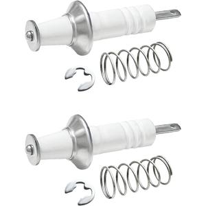 2PCS Gas Range Burner Ignitors Replace for Viking, PB040264 Spark, Replacement Electrode with Spring and Clip - Compatible with Viking Range 9, 12, 15 K