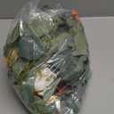 Burnt Orange Artificial Wedding Arch Flowers Kit (Pack of 3) with 26Ft Terracotta Shiny Arch Draping Fabric for DIY Wedding Party Ceremony Reception Backdrop Floral Decoration