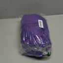 Obstal 6ft Spandex Table Cover for Standard Folding Tables - 2 Pack- Rectangular Fitted Tablecloth for Halloween Party Holiday Decorations, 72L x 30W x 30H Inches, Dark Purple