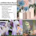 Giant Flowers for Decoration,Wedding Reception Essential,5.6 ft Huge Artificial Silk Flower,Ideal for Party Banquet Background Decor and Photographic Props(Blue)