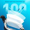 Aegend Swim Goggles, Swimming Goggles No Leaking Full Protection Adult Men Women Youth (Black Clear)