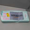 Tagitary Mesh Beach Bag with Zipper Large Beach Tote Waterproof Sandproof with 8 Pockets for Toys Pool Bag Beach Accessories (Blue)