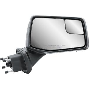 Replacement Passenger Right Side Door Mirror Textured Black and Chrome Cover Power Heated Glass Manual Folding with Blind Spot Glass For GMC Sierra 1500 from 2019 to 2024 Replacement Passenger Right Side Door Mirror Textured Black and Chrome Cover Power Heated Glass Manual Folding with Blind Spot Glass For GMC Sierra 1500 from 2019 to 2024