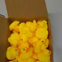 GliSun 60 PCS Rubber Ducks Bath Toys Mini Ducks Float and Fun Squeak for Kids Bath Toy Shower Decorations Birthday Party Carnival Game Gift