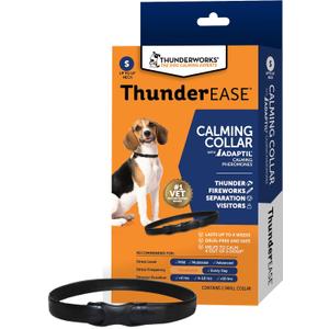 ThunderEase Calming Anti Anxiety Pheromone Collar for Dogs (Small) (Small (Pack of 1))