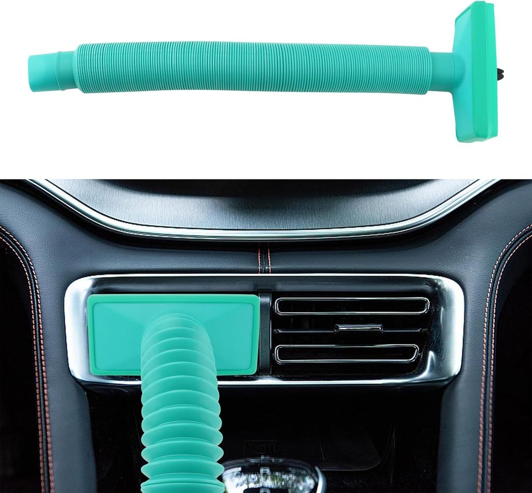 Cooler for Men Balls in Car,Easy to Use Car AC Vent Extender Hose,Car Air Conditioning Vent Extensions in Summer or Winter,Air Vents Extender Hose Directs Cool or Warm Air