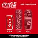 Coca-Cola Soda Soft Drink Fridge Pack Mini Cans, 7.5 fl oz, 10 Pack (EXP 05/25/26)