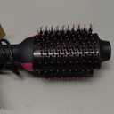 Dual Voltage Hair Dryer Brush with Negative Ion Anti-frizz Styler - Hot Air Volumizer for 110V-120V/220V-240V European and Travel Use