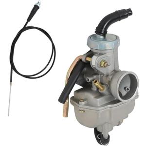 ALL-CARB Carburetor and Throttle Cable Replacement for Honda CRF80F XL70 SL70 XL75 XR80 XR80R Carb