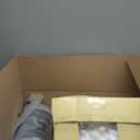 EHEYCIGA Orthopedic XL Dog Beds, Waterproof Memory Foam Dog Bed for Extra Large Dogs, Non-Slip Bottom and Egg-Crate Foam Big Pet Couch Bed with Washable Removable Cover, Grey