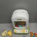 Skirfy Mini Claw Machine for Kids,Vending Machine, Prize Dispenser Toys for Girls and Boys, Electronic Game for Party Birthdays Includes 32 Mini Toys(Brown)