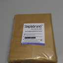 Simplebrand Gold Sheer Curtains 108 Inches Long, Extra Long Rod Pocket Solid Color Window Sheer Curtain Panels, Elegant Curtains & Drapes for Living Room, Bedroom 2 Panels (Gold, 59" W x 108" L)