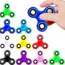 SCIONE Fidget Spinners, 25 Pack Birthday Party Gifts for Adults Kids, Treasure Box Toys for Classroom Prizes, Party Favors for Kids, Stress Anxiety ADHD Relief Fidgets Toy, Finger Hand Spinner