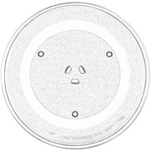 14 1/8" Microwave Turntable Glass Tray by Beaquicy - 14 1/8 INCH Microwave Plate Replacement for GE Microwave - Replaces DE74-20002B WB49X10063 DE74-20002A DE74-20002D WB39X10038 WB49X10096