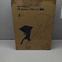 UPPAbaby RumbleSeat V3 Second Lower Seat - Compatible with Vista V2 and Vista V3 - All-Weather Seat + Magnetic Buckle  Adapters Included - Greyson (Charcoal Mlange/Carbon Frame/Saddle Leather)