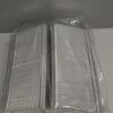 200 Pcs Individual Cake Slice Containers,Clear Pie Slice Containers Plastic Disposable,Cake Slice Boxes For 6-8 Diameter Cake or Pie Slices, Desserts(4.4 Inches),envases para postres con tapas