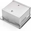 LUANT Recessed Paper Holder for Bathroom Storage, Stainless Steel, Polished Chrome