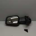 Dasbecan Left Driver Side Mirror Compatible with 2019-2024 Ram 1500 Rearview Mirror with Temp Sensor/Power Heated Glass/Manual Folding/Black Texture Cover Replace# 68276499AA CH1320471(7pins)