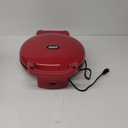 Dash 12" Pizza Griddle, Red - Personal Pizza Maker with Dual Cooking Surfaces, Nonstick & 450°F Heat