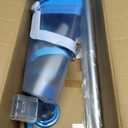 Cordless Pool Vacuum, 1950 GPH Powerful Suction, Handheld Pool Cleaner with Telescopic Pole, 60 Min Runtime, 2L Large Capacity, Rechargeable for Above Ground & Inground Pools, Spas & Hot Tubs