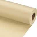 PATIKIL Wrapping Paper, 15" x 800"(66') 70 GSM Craft Paper Roll Kraft Packing Paper for Poster Bulletin Board, Gift Wrapping, Brown