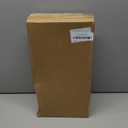 DN DECONATION Christmas Decorations Reindeer Figurines, Deer Decor Statues with Gold Antlers, 2PCS Flocked Brown Reindeer Xmas, Decorations for Christmas Village Table Top Mantle Winter Room Decor