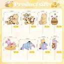 Winnie Centerpieces 24PCS Classic Pooh Centerpieces Oh Baby Winnie Table Toppers Cute Table Toppers On Sticks Pooh Cutouts Bear Party Decorations for Winnie Baby Shower Table Decorations