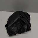 Hibshaby Faux Leather Shorts for Women Sexy High Waist Black Pu Leather Shorts, XL