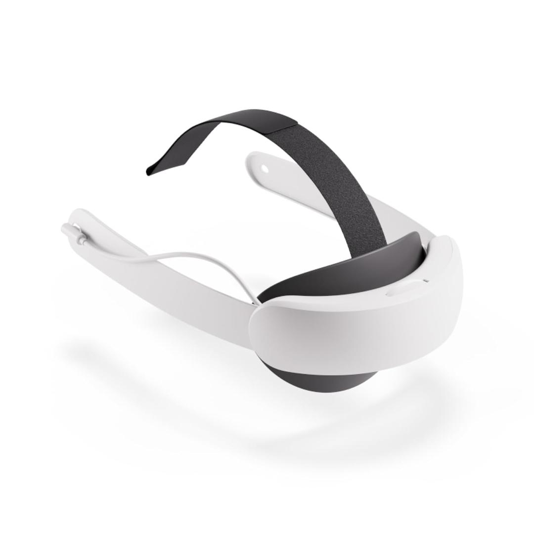 Meta Quest Elite Strap with Battery  Works with Meta Quest 3/3S  Up to 2 Extra Hours Playtime  Premium Comfort and Weight Distribution  Adjustable, Ergonomic Fit Meta Quest Elite Strap with Battery  Works with Meta Quest 3/3S  Up to 2 Extra Hours Playtime  Premium Comfort and Weight Distribution  Adjustable, Ergonomic Fit