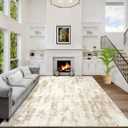 5x7 Area Rugs Washable Rug: Modern Abstract Living Room Rug Soft Anti-Skid Thin Carpet Indoor Floor Non-Shedding Carpets for Bedroom Dining Room Farmhouse Nursery Home Office Beige Grey 