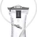 HydraPak Velocity Hydration Reservoir (1.5L, 2L, 3L), Ultralight Water Bladder, Self-Sealing Bite Valve, Leak Proof, Reversible, Dishwasher Safe
