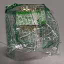 PH PandaHall 48pcs Cross Pendant Links 4 Style Curved Cross Charms Double Loop Cross Links Slim Sideways Connector Charms for Easter DIY Bracelet Necklace Jewelry Making Craft Party Favors