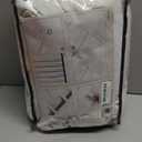 Beige White Linen Extra Wide Sheer Curtains 70 x 90 Inches Long 2 Panels Set for Bedroom, Pinch Pleat Light Filtering Summer Heat Curtain with Ceiling Track Off White 90 Inch Length Sliding Door Burg