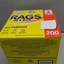 Scott Rags In A Box (75260), All-Purpose Towels, Large 9"x12" Paper Towel, Pop-Up Box (8 Boxes of 200 Sheets, 1,600 Sheet Total)