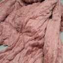 BEDELITE Fleece Throw Blanket for Couch  3D Ribbed Jacquard Soft and Warm Decorative Fuzzy Blanket  Cozy, Fluffy, Plush Lightweight Pink Throw Blankets for Bed, Sofa, 50x60 inches