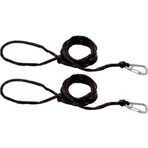 Extreme Max 3006.6806 PWC 9' Dock Line with Stainless Steel Snap Hook - Value 2-Pack