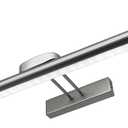 24.4" Wireless Picture Lights, Rechargeable Battery Art Display Light with Remote Control, Dimmable/Timer Off Dartboard Light, 3 Lighting Modes Full Metal Painting Display Lights (Nickel-1Pack)